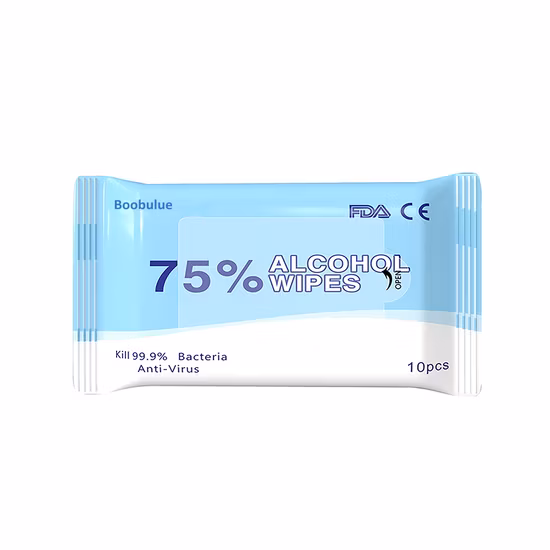Disinfectant Hand Cleaning Alcohol Wet Wipes for Baby Adult Family Wet Wipes