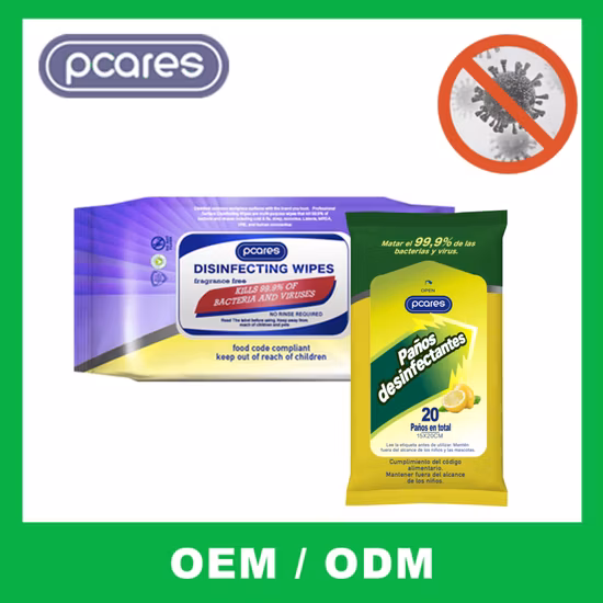 Package 200PCS Wet Wipes Sanitizer Antibacterial Disinfectant Hand Cleaning Alcohol Wet Wipe for Family Disposable