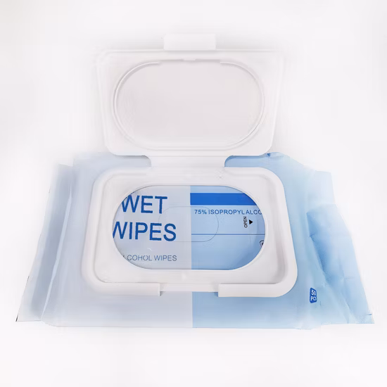 Disinfectant Hand Cleaning Alcohol Wet Wipes for Baby Adult Family Wet Wipes