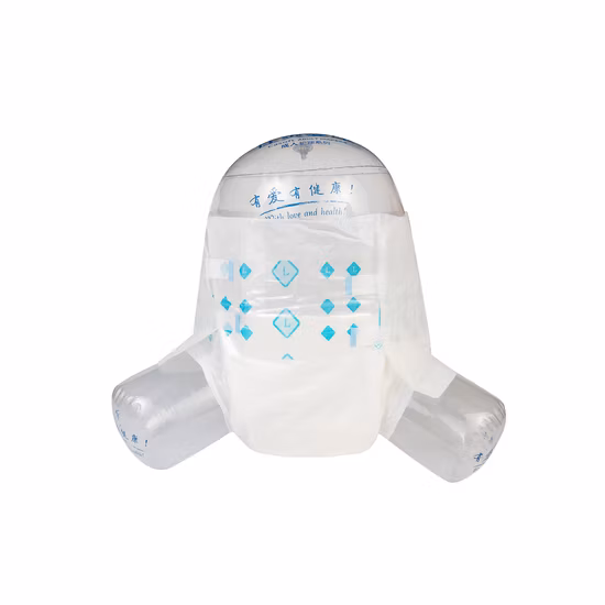 Disposable Adult Diaper with "S" Cut Manufacturer for Elderly People Cheap Price Free Sample Print PE Back Sheet in China
