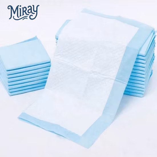 Almohadillas de cama Almohadillas desechables para incontinencia Mandriles hospitalarios Protector de colchón Esteras para pacientes mayores y niños Almohadilla impermeable para adultos