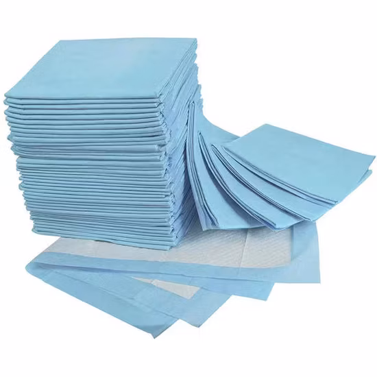 Estera de cama de maternidad desechable para adultos, almohadilla de cama grande para incontinencia, PEE, médico hospitalario y uso, almohadilla inferior estéril