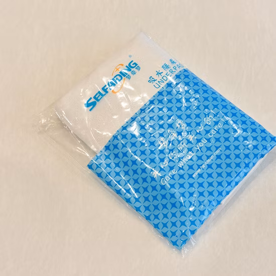 Almohadilla reutilizable del PEE de la cama de la incontinencia de la superficie 100%Cotton cómoda de la calidad para los ancianos